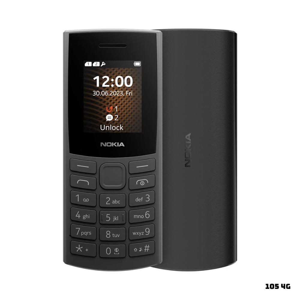CELULAR BASICO NOKIA 105 4G DUAL SIM NEGRO