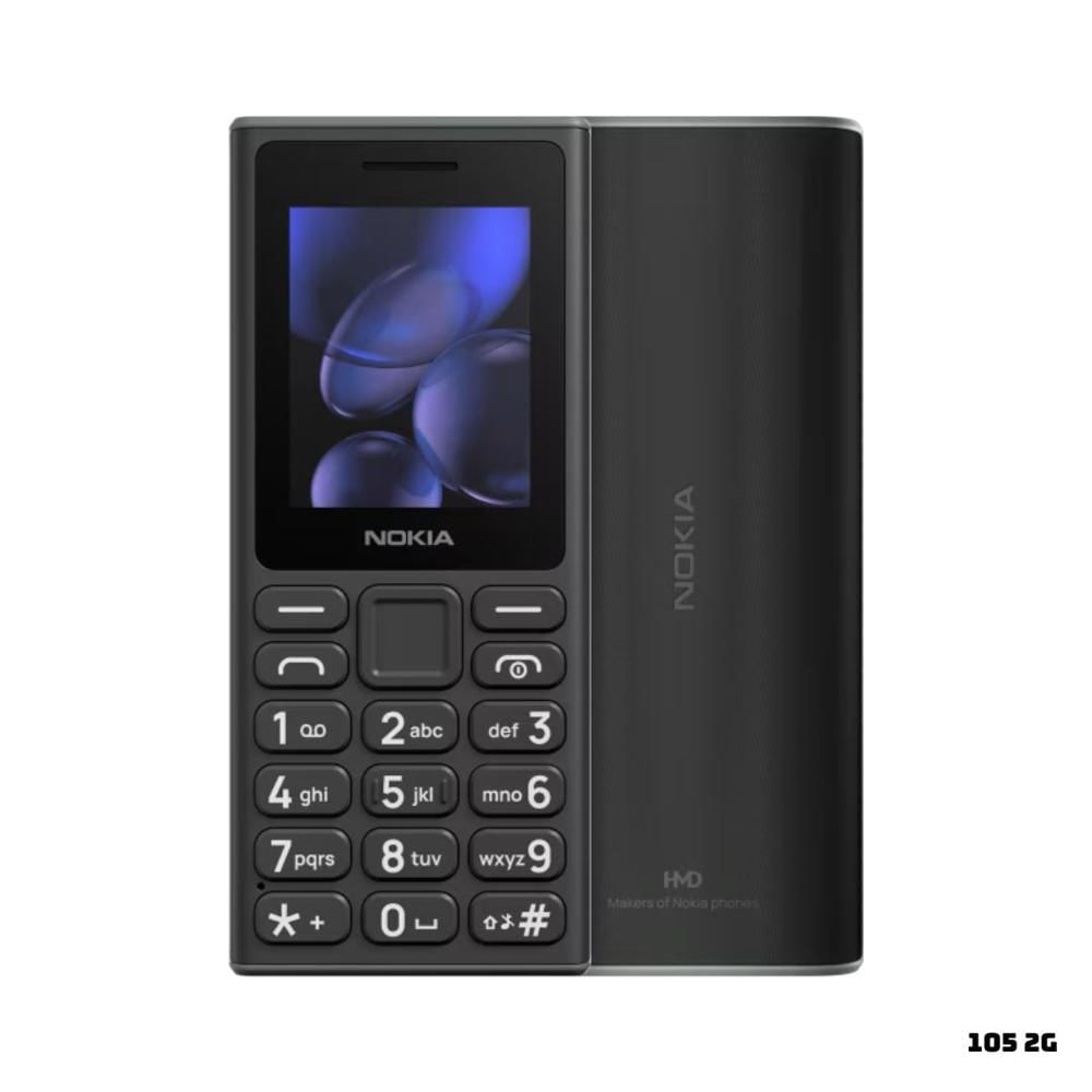 CELULAR BASICO NOKIA 105 2G DUAL SIM NEGRO