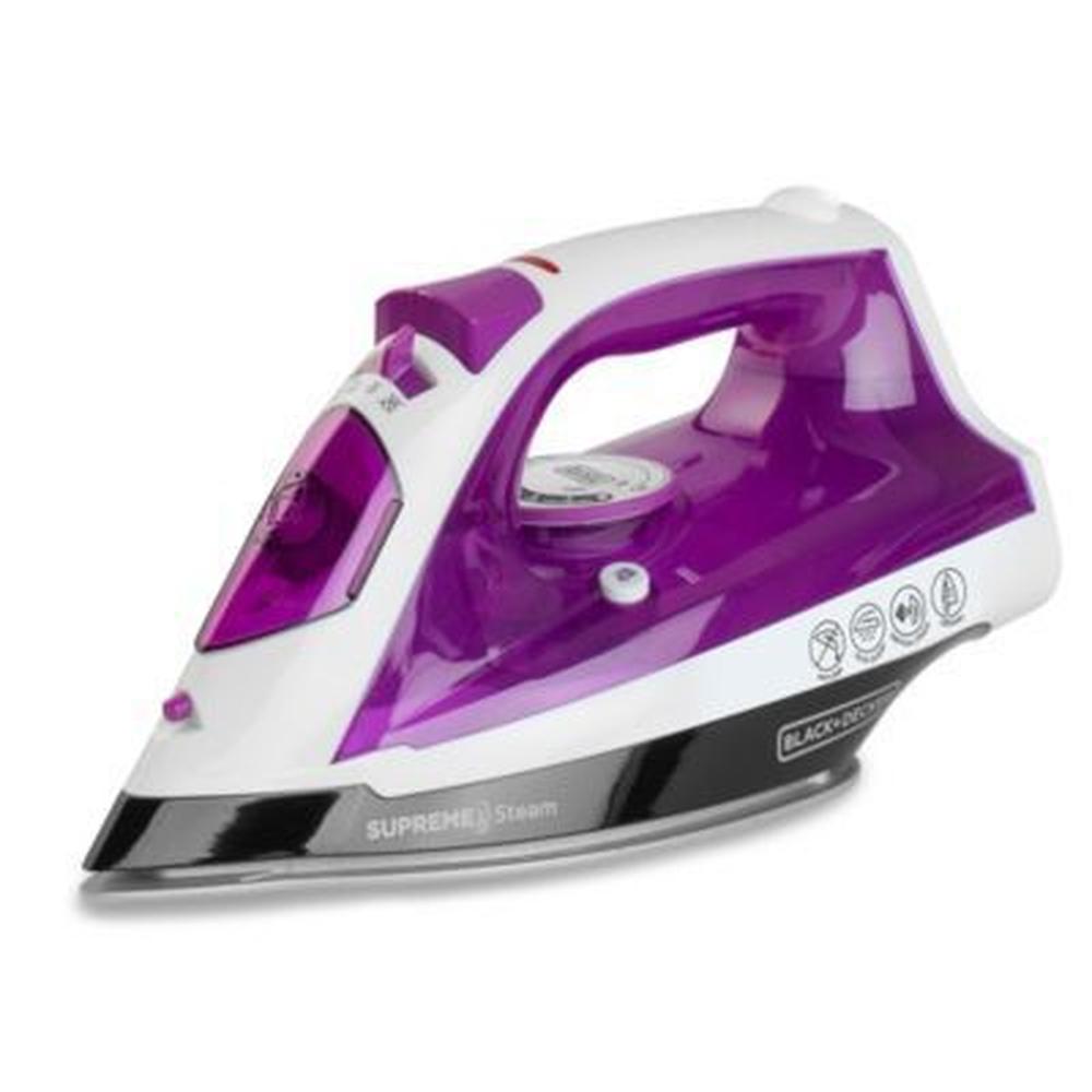 Plancha Supreme Steam BLACK  DECKER IR23960 Morado