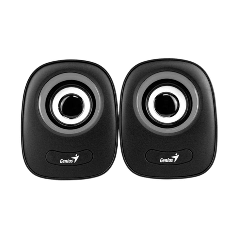 PARLANTE GENIUS SP-Q160 GRIS, 6W, 2.0 MULTIMEDIA, STEREO USB, 3.5MM - P/N: 31730027400