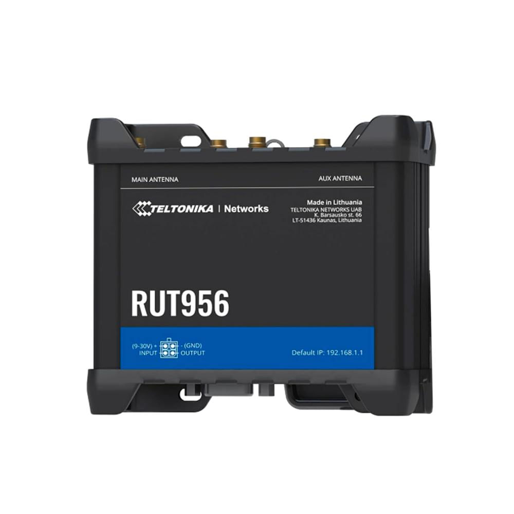 ROUTER CELLULAR TELTONIKA RUT956 4G LTE 150MBPS DOBLE SIM 4X RJ45 10/100 MBPSP/N: RUT956 ROUTER CELLULAR TELTONIKA RUT956 4G LTE 150MBPS DOBLE SIM 4X RJ45 10/100 MBPSP/N: RUT956