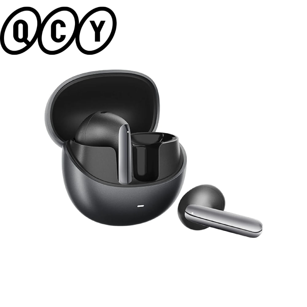 Audífono QCY Ailybuds Pro ANC Negro 30h Hi-Res Bluetooth ENC