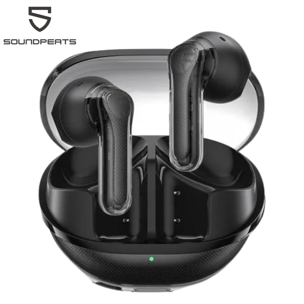 Audífonos Soundpeats Clear Dot IPX5 27h Negro