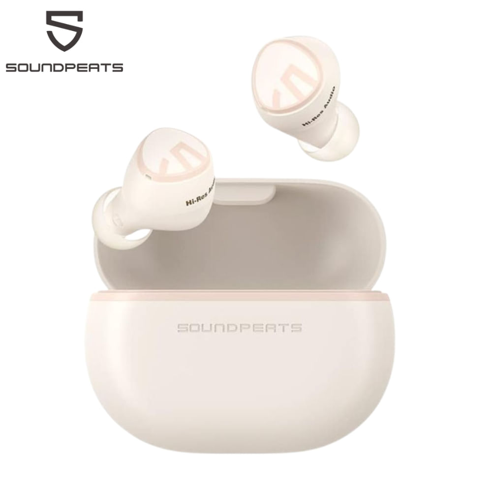Audífonos Soundpeats MiniHS 36h Beige