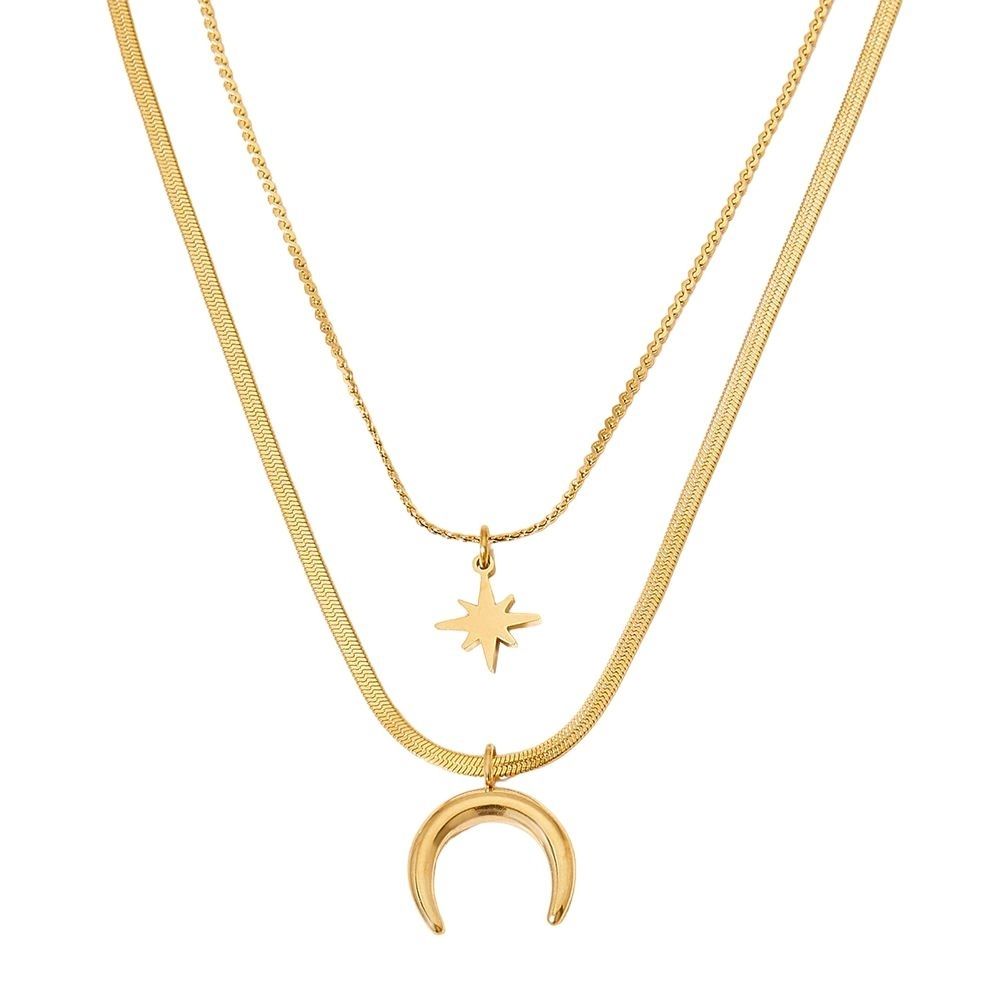 Collar Doble Luna Waterproof