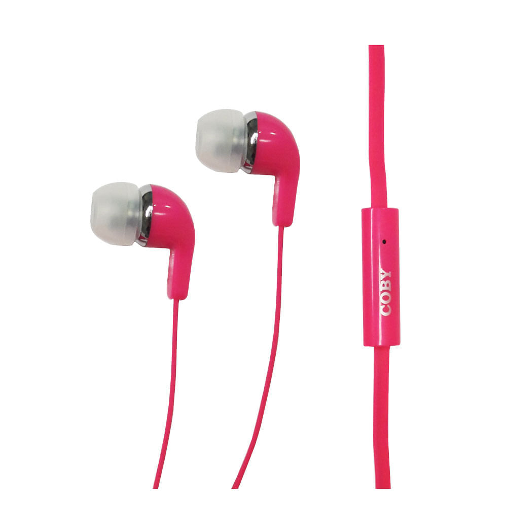 Audifonos In Ear Coby Ce103 Rosado