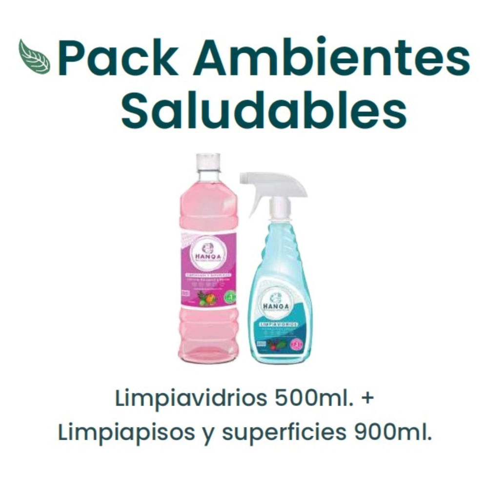 Pack Ambientes Saludables HANQA a base de Quinua