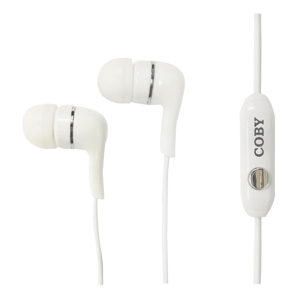 Audifonos In Ear Coby Ce101 Blanco