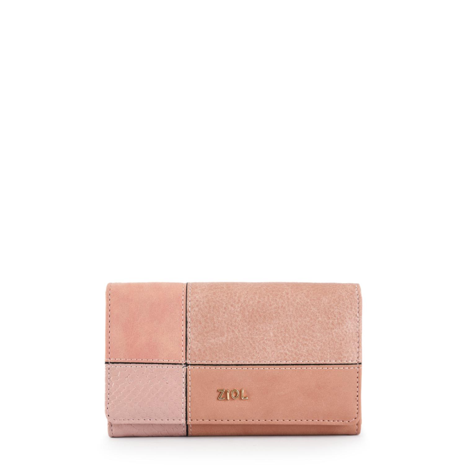 Billetera Ziol Croix Rosado