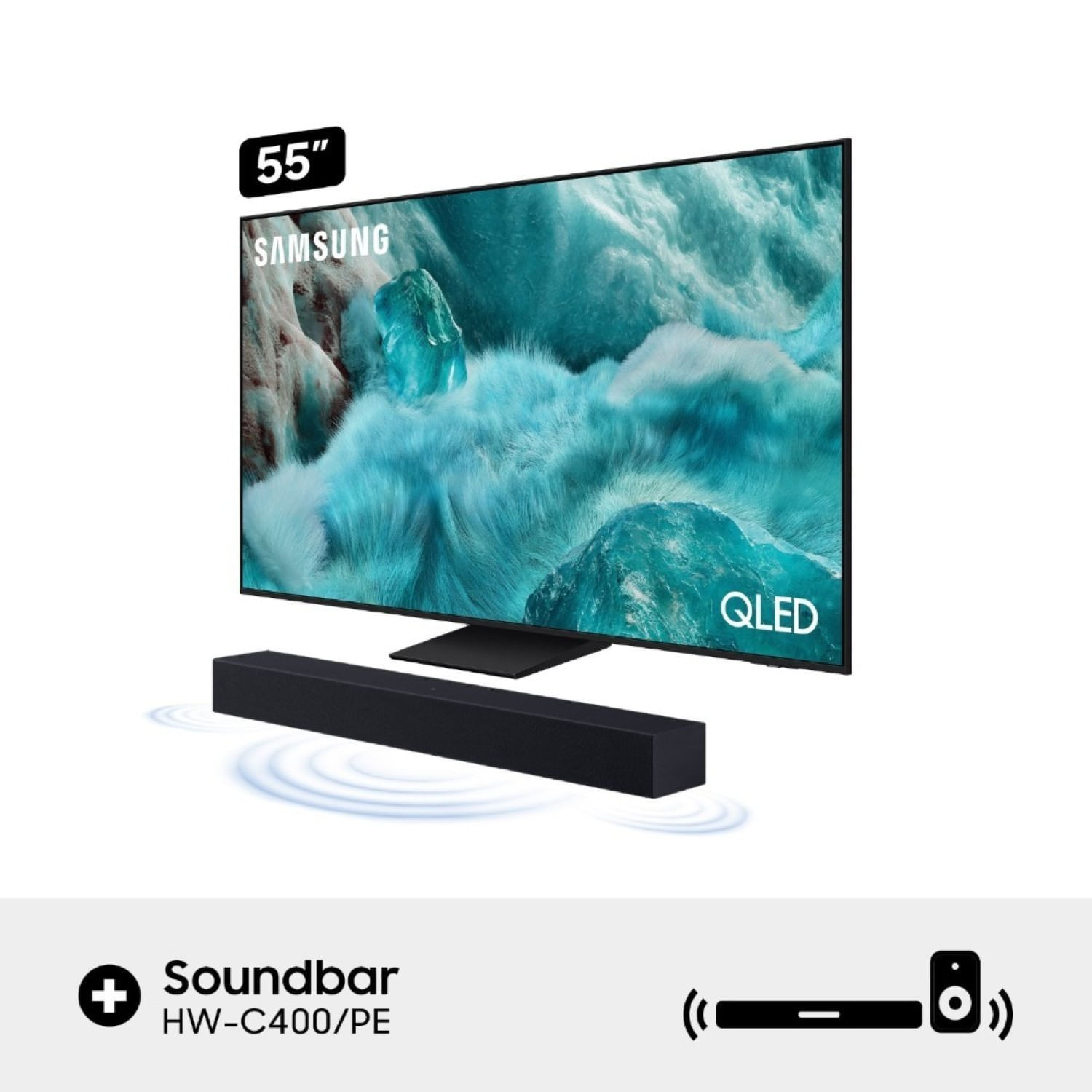 Televisor Samsung 55"" F-QN55Q7F5A-01 QLED Tizen 8.0 UHD 4K