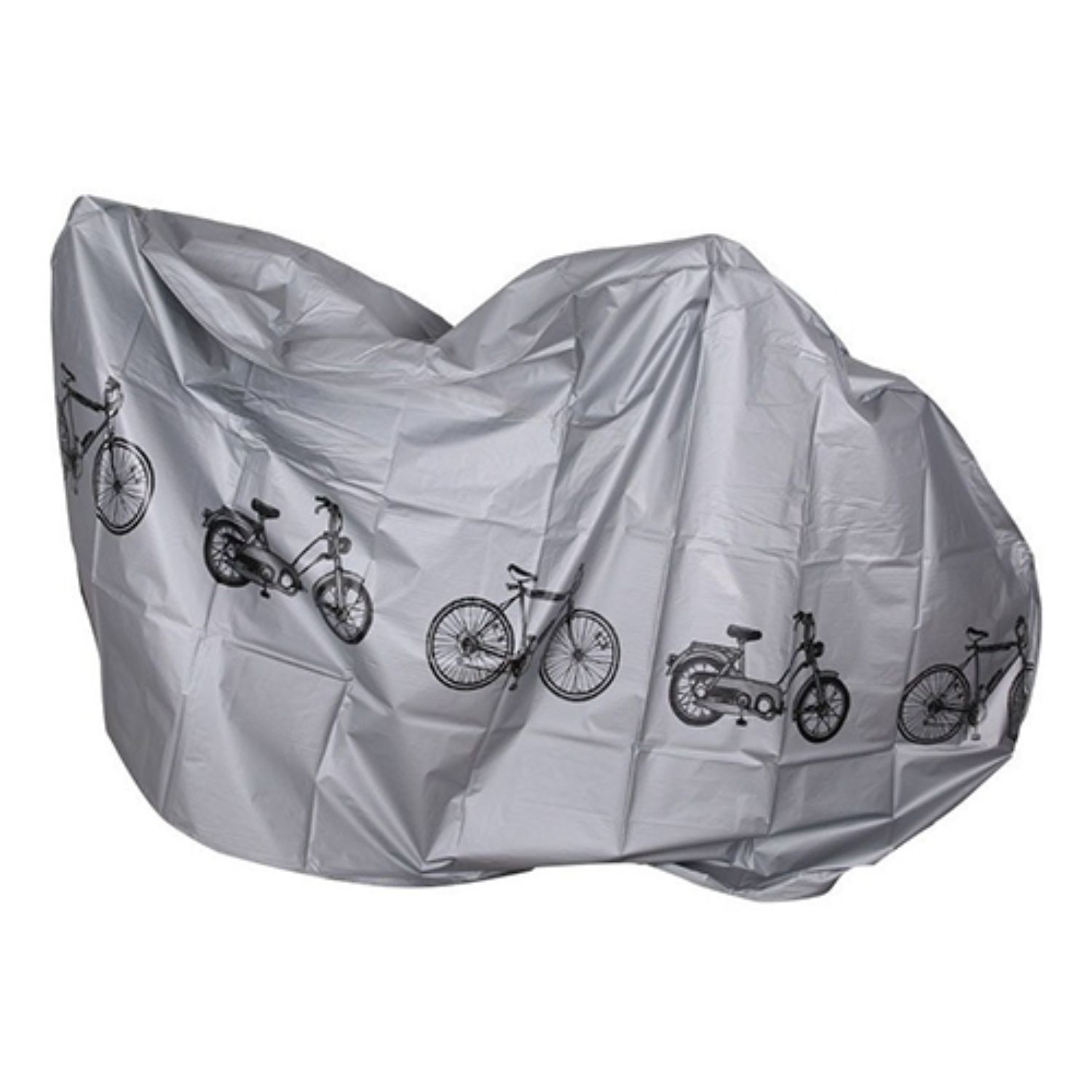 Cobertor Para Bicicleta Impermeable Funda Ciclismo Moto Lluvia - Gris FLF