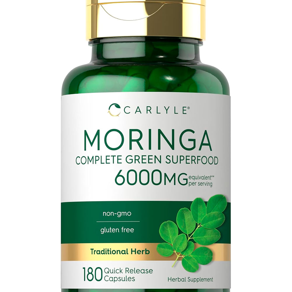 Moringa 6000 Mg Carlyle 180 Cápsulas