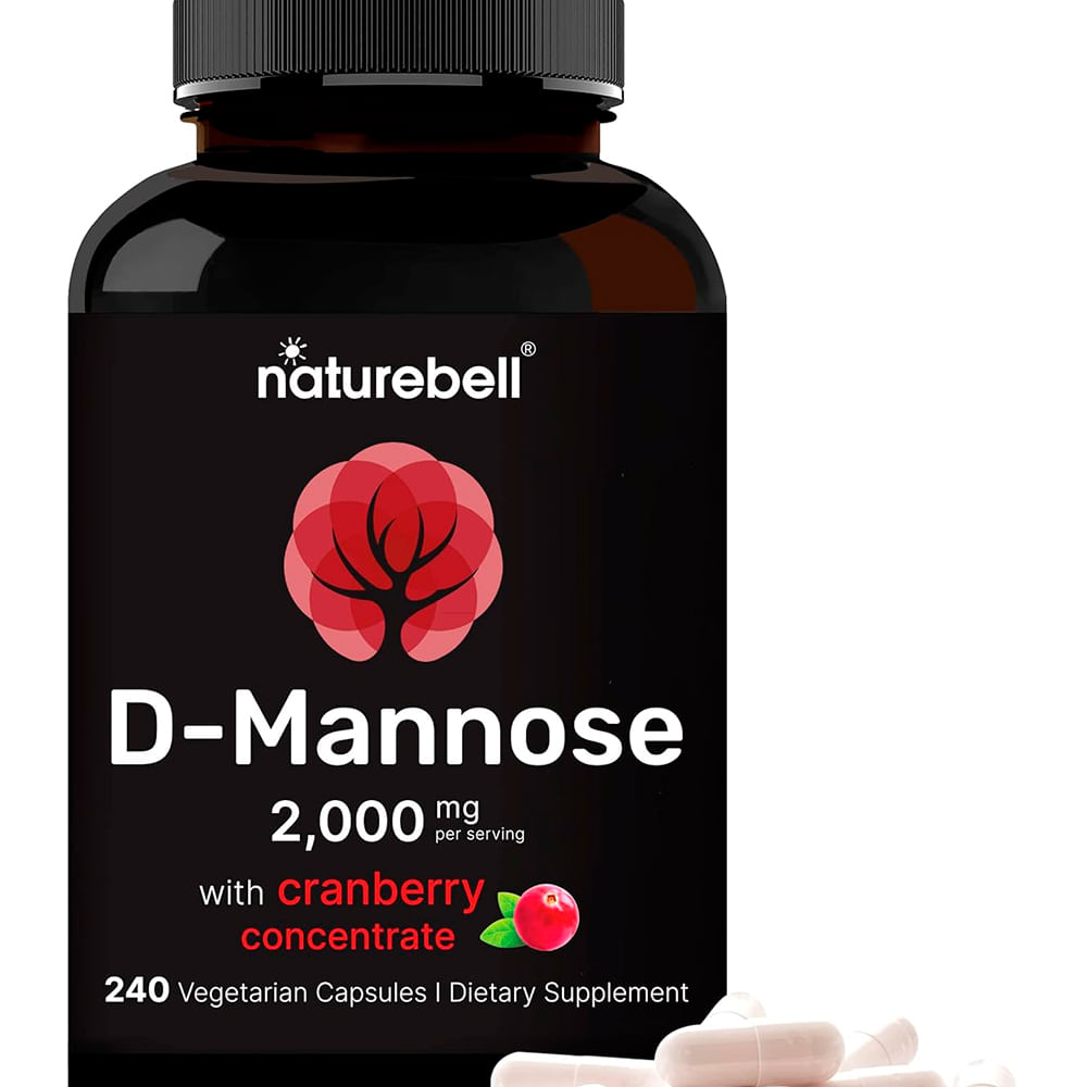 D Mannose con Cranberry 2000mg 240 capsulas Naturebell