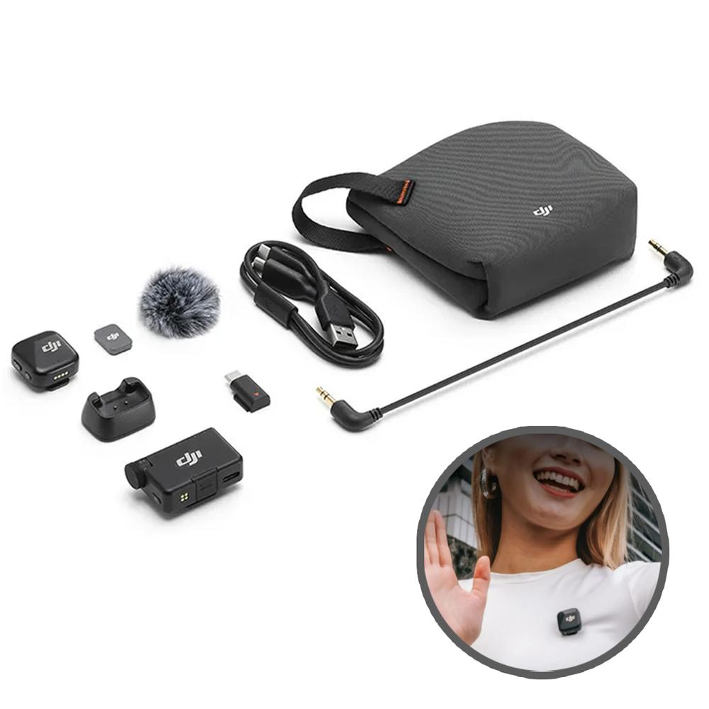 Micrófono DJI Mic Mini (1 TX + 1 RX)