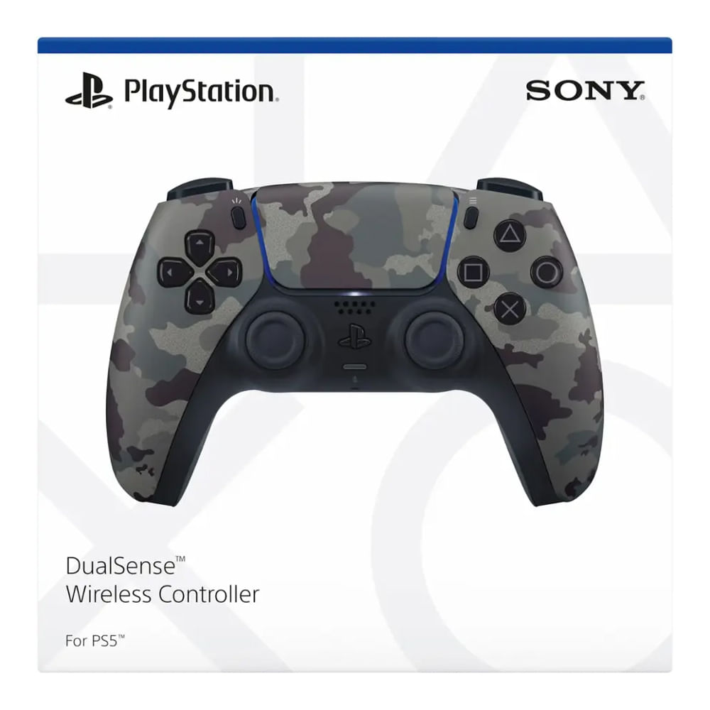 Mando Inalambrico Dualsense PS5 - Gris Camuflado