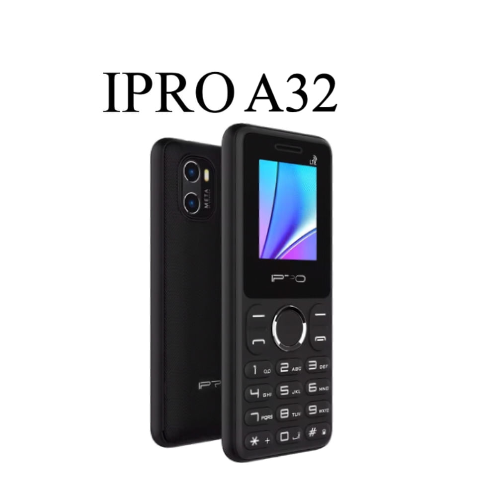 Celular Ipro A32 2G Beteria 1000mAh,Radio FM Inalambrico