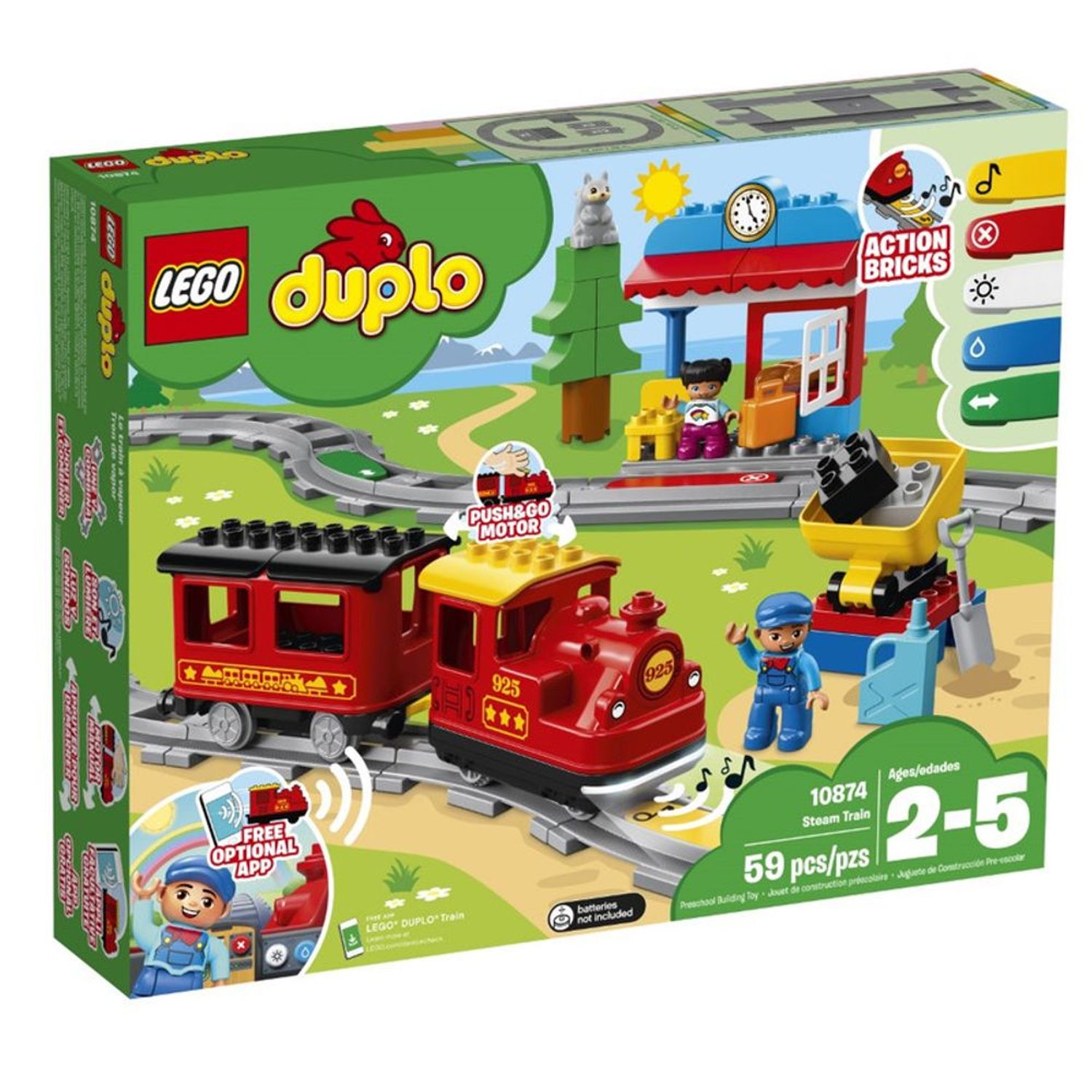 lego duplo tren mickey