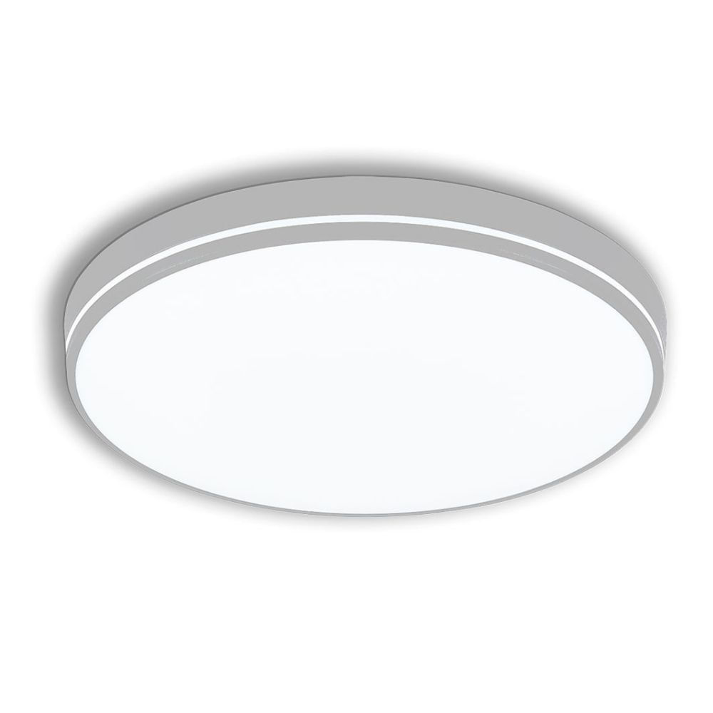 Plafón Led Smart Dixon Sonic 48W 3Cct Gris con control