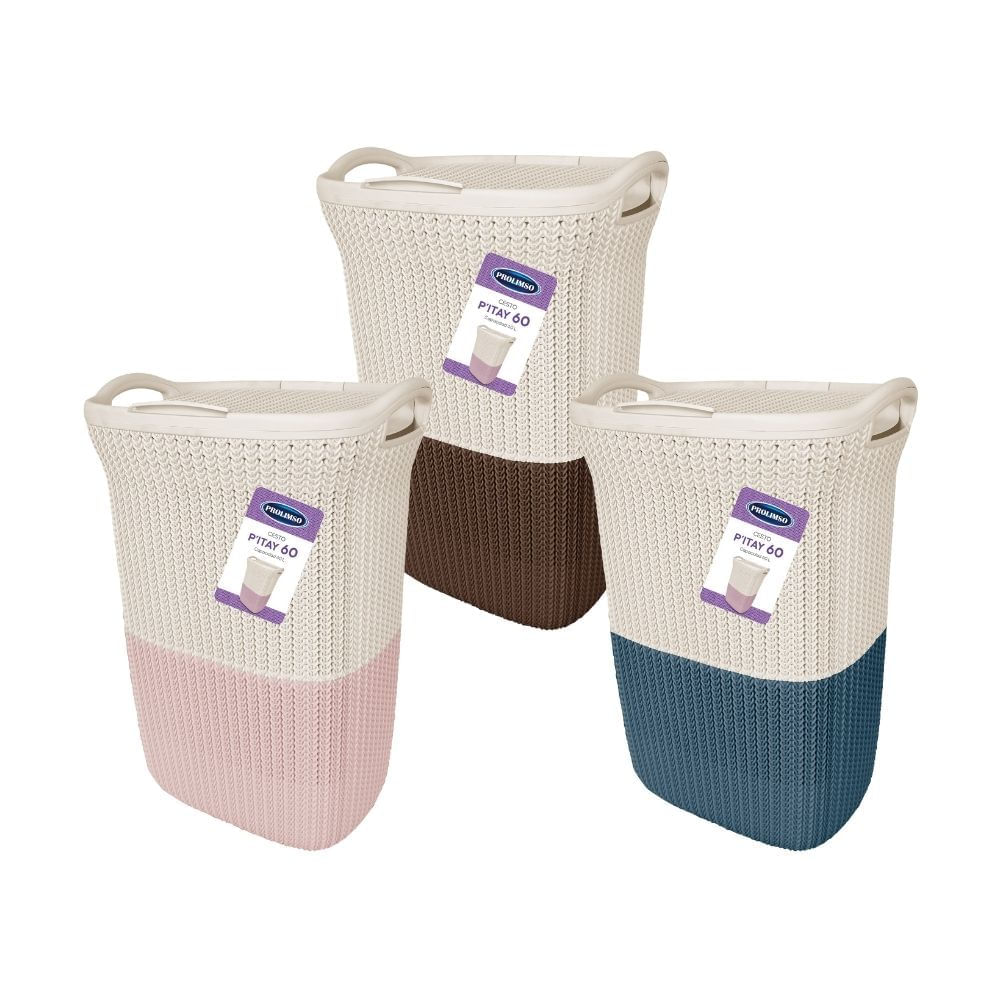 Cesto Bicolor Pitay N°60 Prolimso