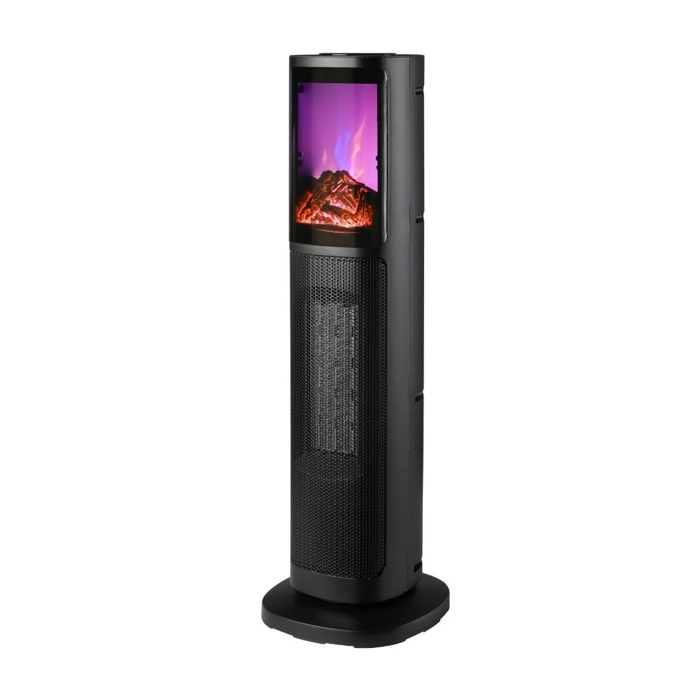 Calefactor Oscilante 2000W Orange Negro para Interiores