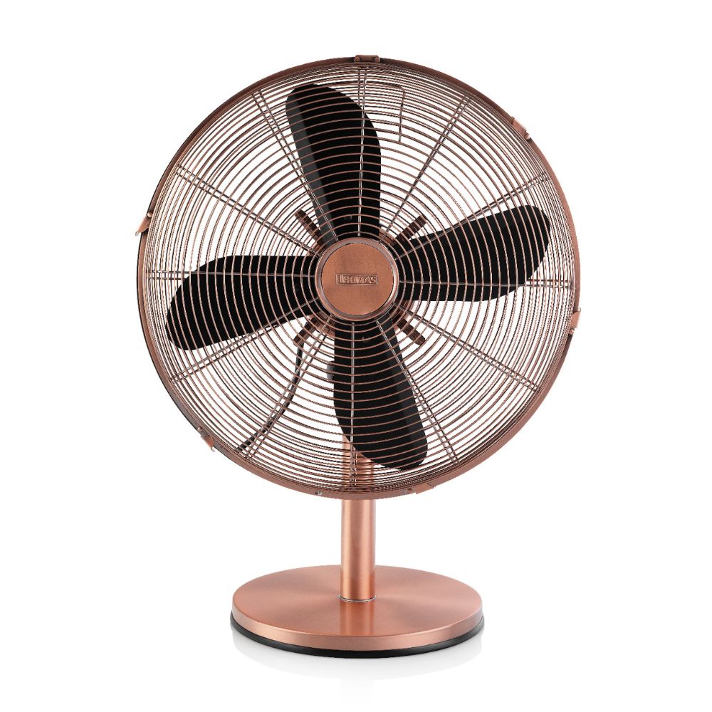 Ventilador Retro Thomas TH16CM Cobre de 16"" con 3 Velocidades