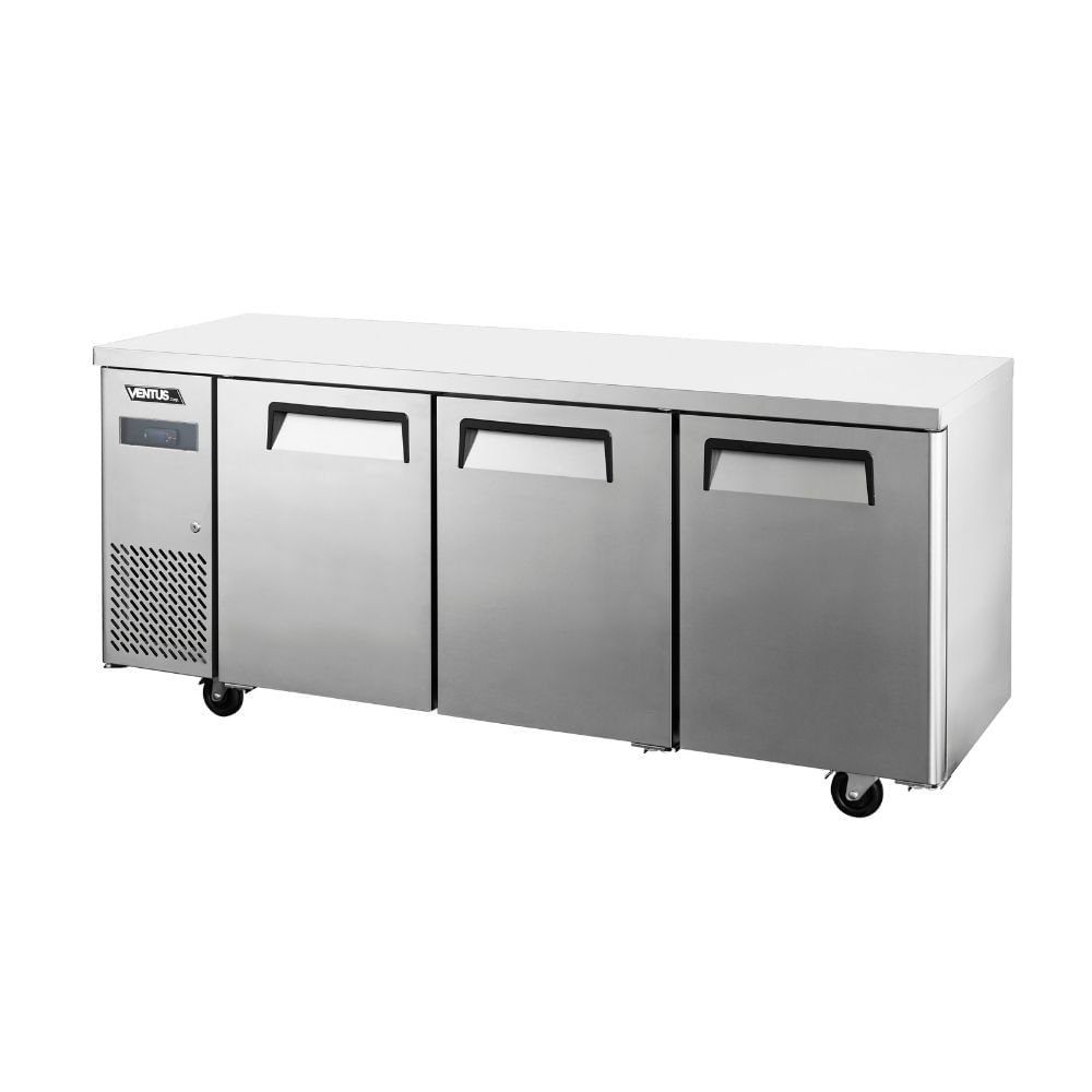 Refrigeradora Ventus Freezer VMF3PS480 Acero Inoxidable 420L Plata