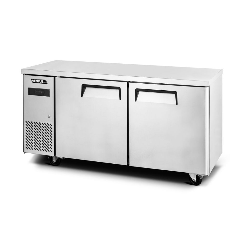 Refrigeradora Meson Ventus Freezer VMF2PS-260 Acero Inoxidable 300L