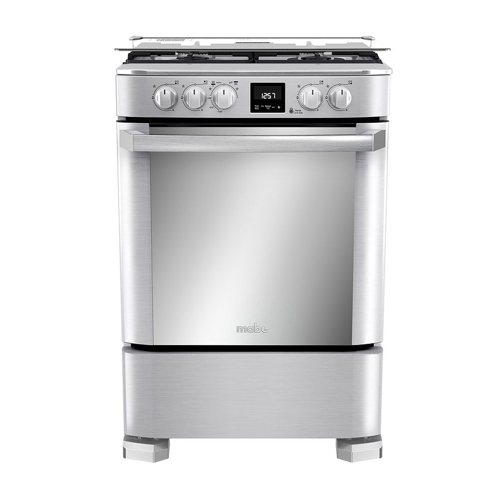 Cocina de pie Mabe Cmp6085Fx1 60cm 4 hornillas