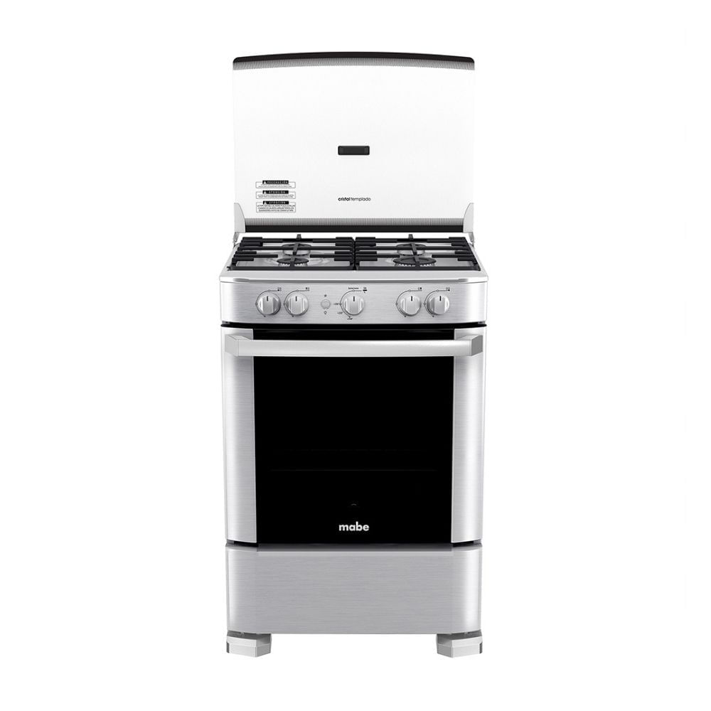 Cocina de pie Mabe Cmp6035Fx1 60cm 4 hornillas