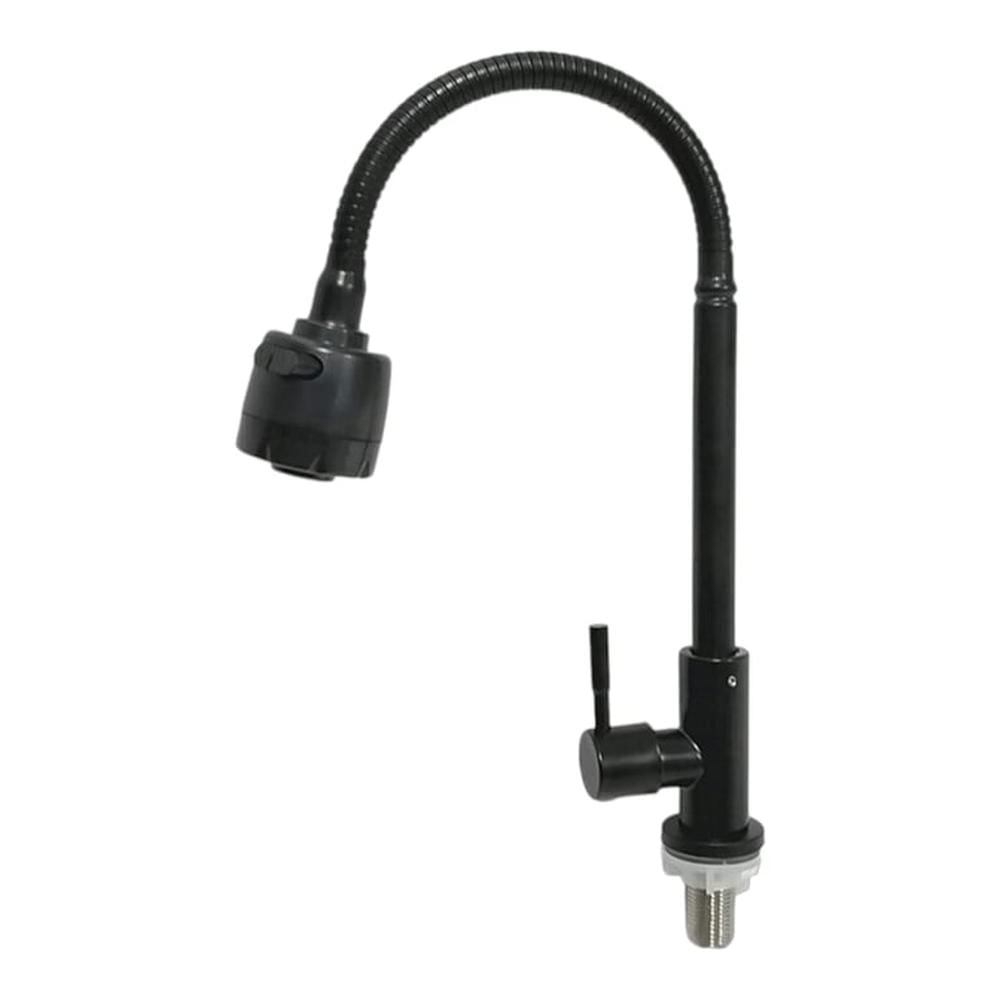 Grifo monomando Cocina Flexible agua fría al muebl
