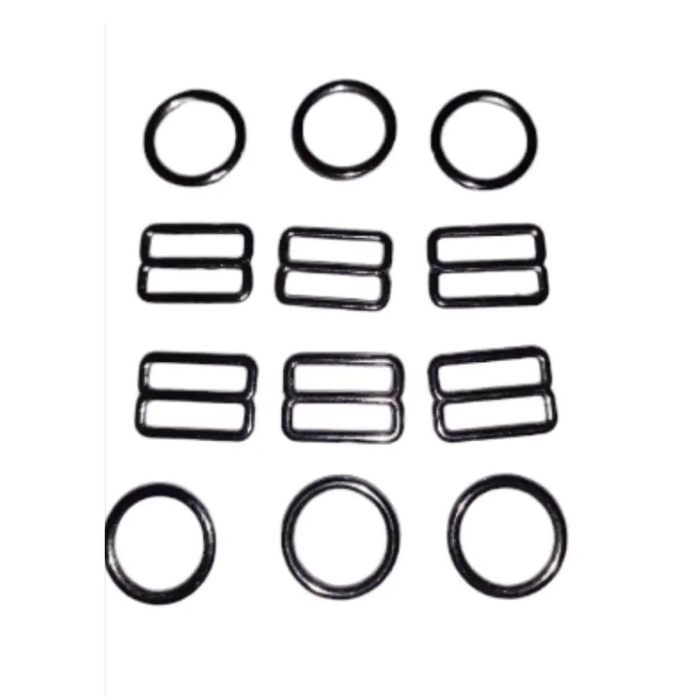 Argollas Y Reguladores de Lenceria de 10mm X 2000 Unidades Argollas Y Reguladores de Lenceria de 10mm X 2000 Unidades