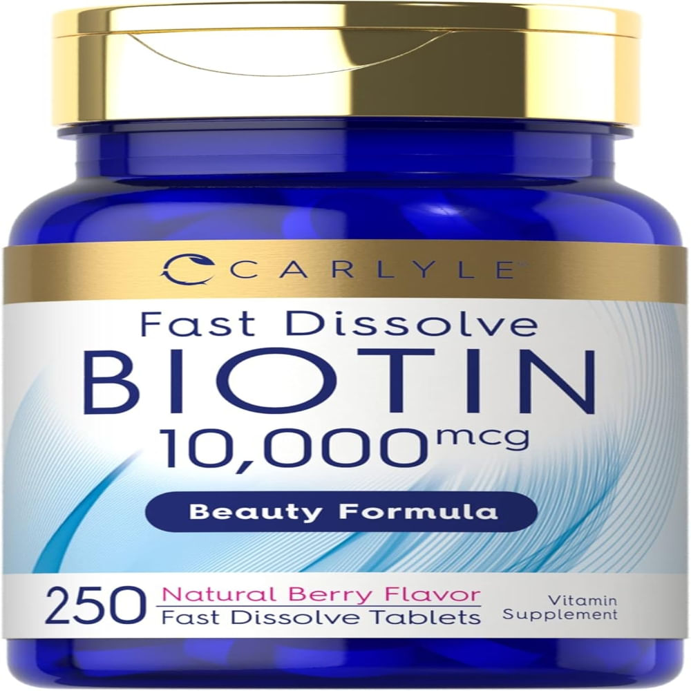Biotin 10,000 Mcg 250 Unidades Carlyle