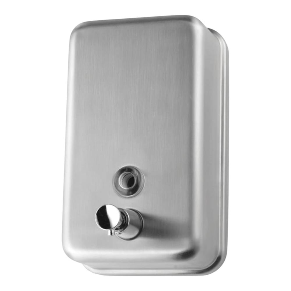 Dispensador de Jabón Liquido 1 Litro Alto Transito Acero Inoxidable Dispensador de Jabón Liquido 1 Litro Alto Transito Acero Inoxidable