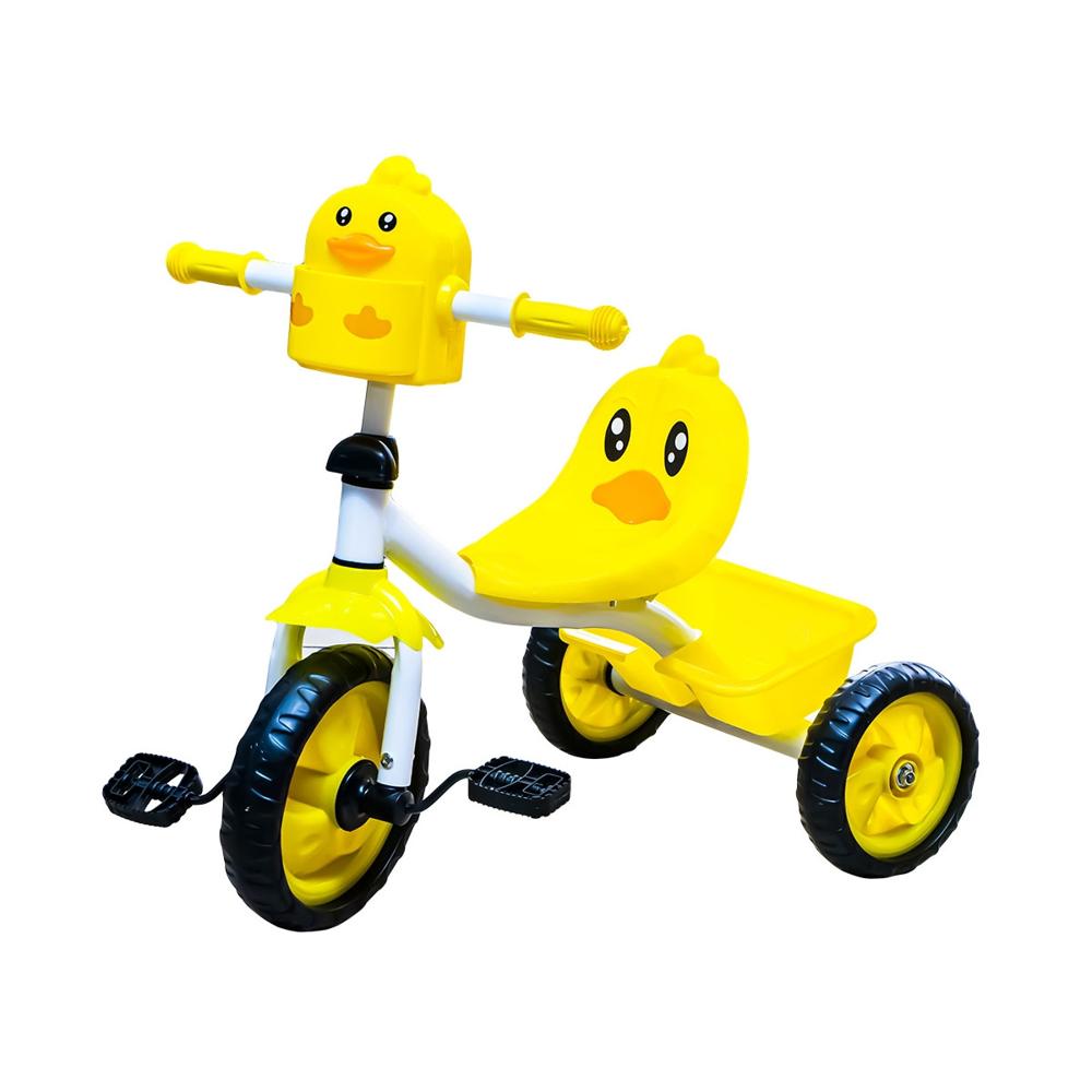 Triciclo Doble Canastilla Niños Infantil Sonido Patito Amar Triciclo Doble Canastilla Niños Infantil Sonido Patito Amar