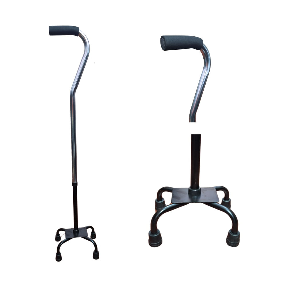 Baston De 4 Patas Con Mango Cuello De Ganso Baston De 4 Patas Con Mango Cuello De Ganso