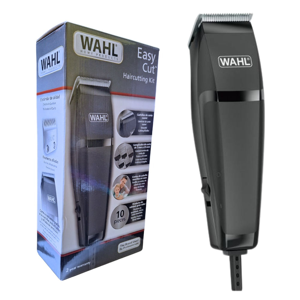 Maquina Cortadora Rasuradora Profesional Wahl 10 piezas