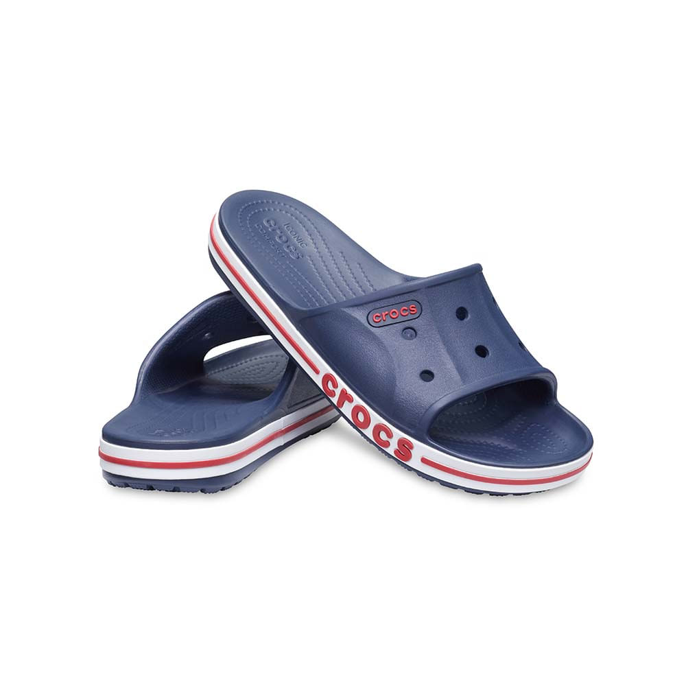 Crocs Mujer Bayaband Slide Clog Cr205392-4Cc Azul | Oechsle.pe - Oechsle