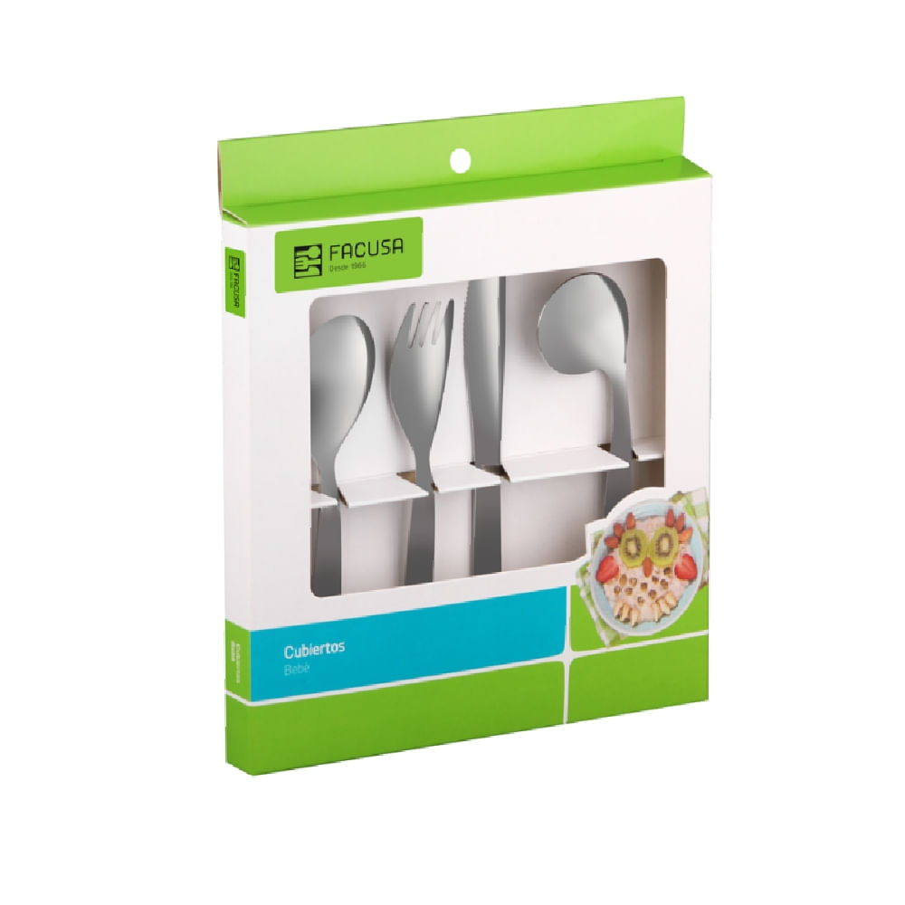 Set de Cubiertos para Bebé x 4 Piezas 723 Simba