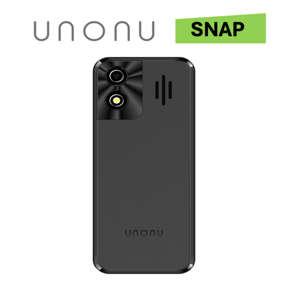 Celular Basico UNONU SNAP 4G, Bateria 1400 mAh, Radio FM Inalambrico