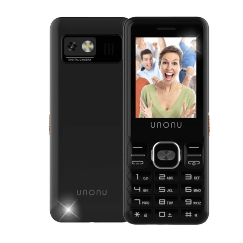Celular Basico UNONU U10L 4G, Bateria 1800 mAh, Radio FM Inalambrico