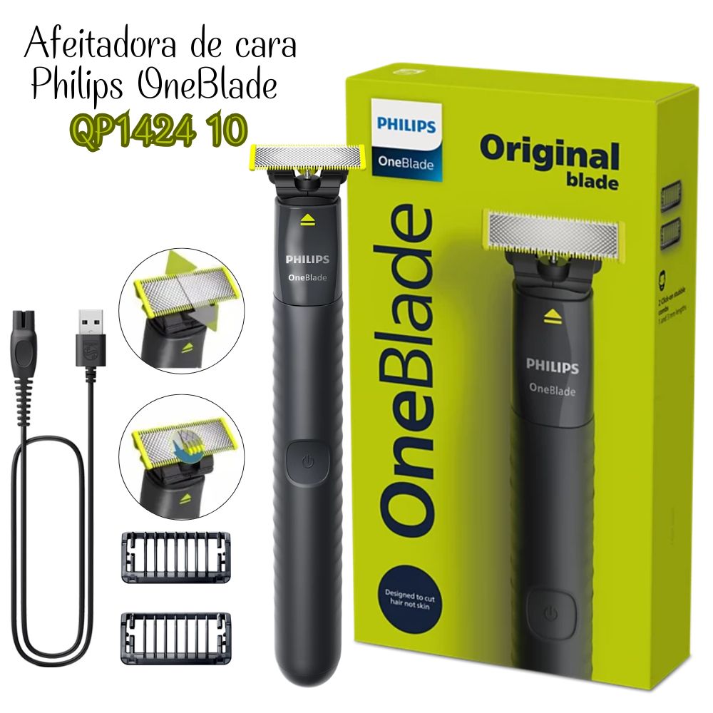 Afeitador Philips OneBlade Face QP1424/10