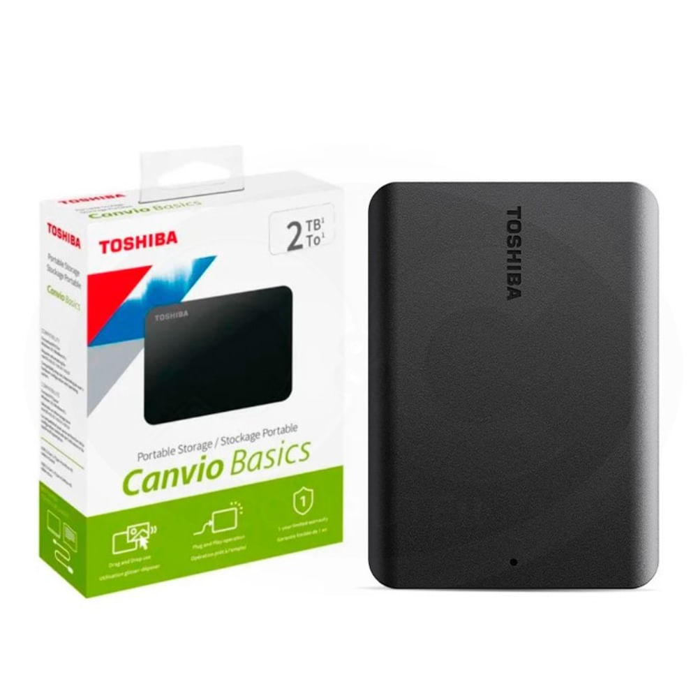 Disco Duro Externo Toshiba Canvio Basics 2 TB
