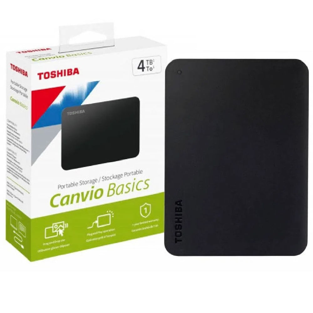 Disco Duro Externo Toshiba Canvio Basics 4 TB
