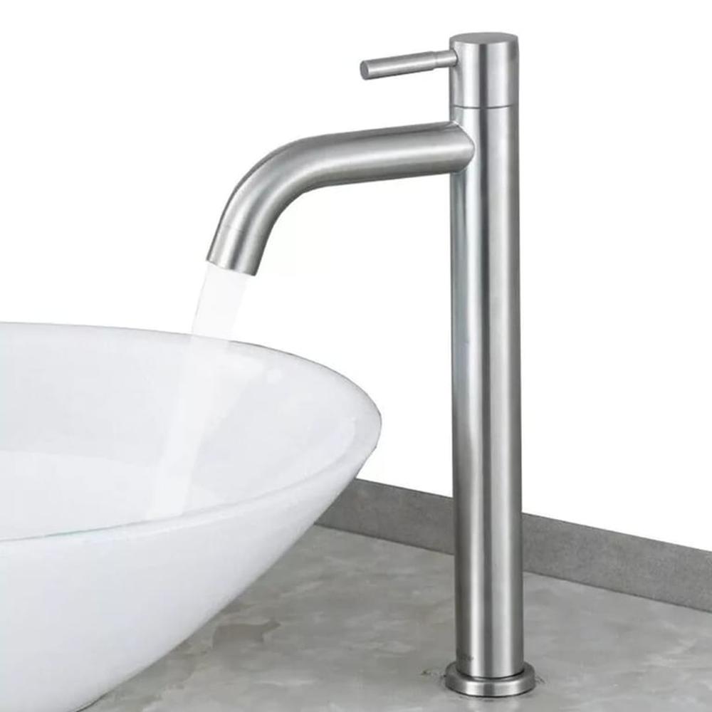 Grifo Caño para Ovalin o bowl de 30cm de Acero Satinado Mate Grifo Caño para Ovalin o bowl de 30cm de Acero Satinado Mate