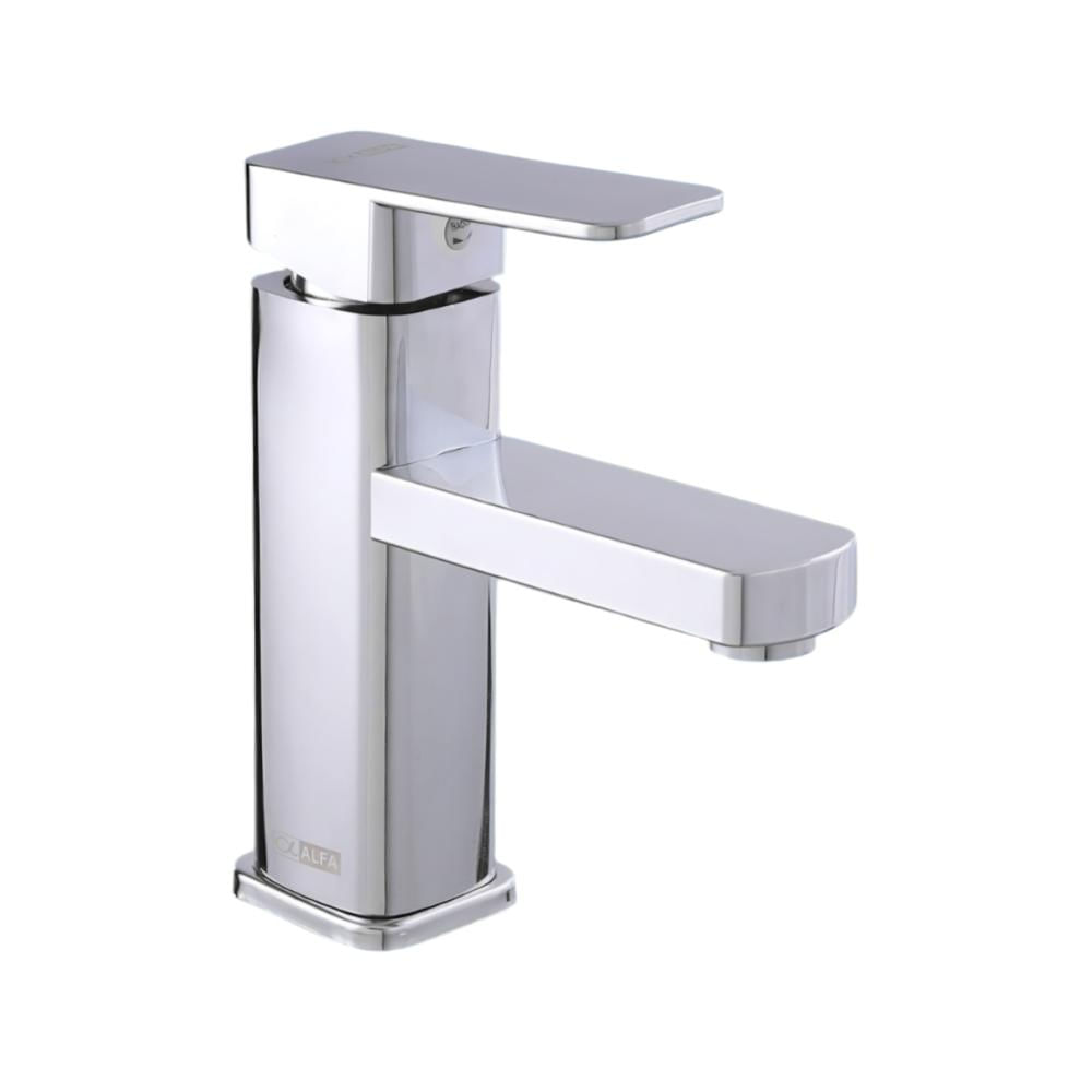 Llave Lavatorio Mezcladora Monocomando ABS Cromado