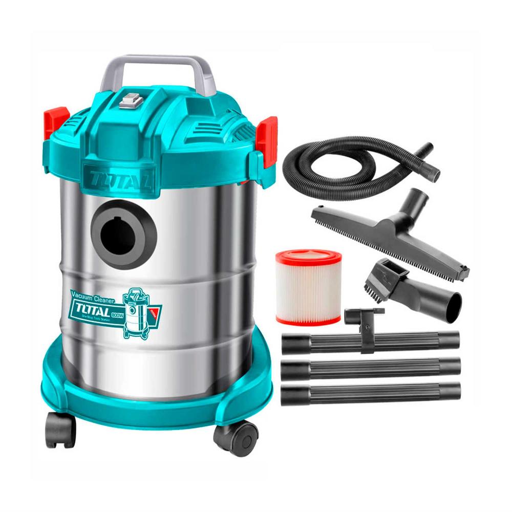 Aspiradora Eléctrica 800w 12l Tanque De Metal Industrial Total