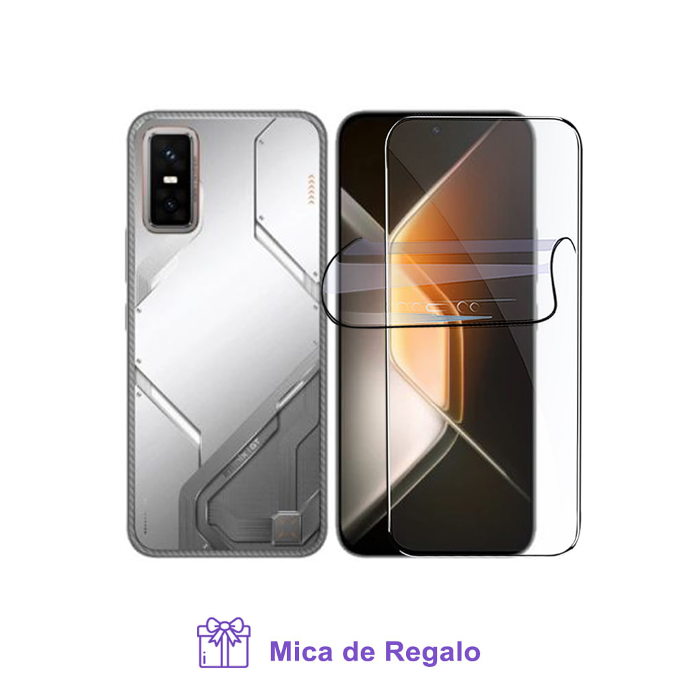 Infinix GT 30 Pro 12Gb Ram Blade white 512Gb Rom con Mica Hidrogel