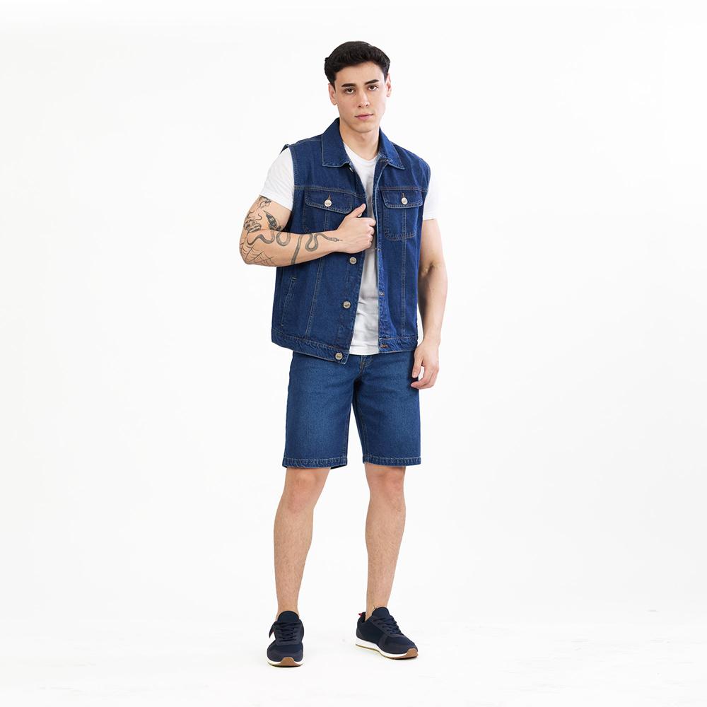 Bermuda Cottons Jeans Sebas Azul Oscuro 28 Bermuda Cottons Jeans Sebas Azul Oscuro 28