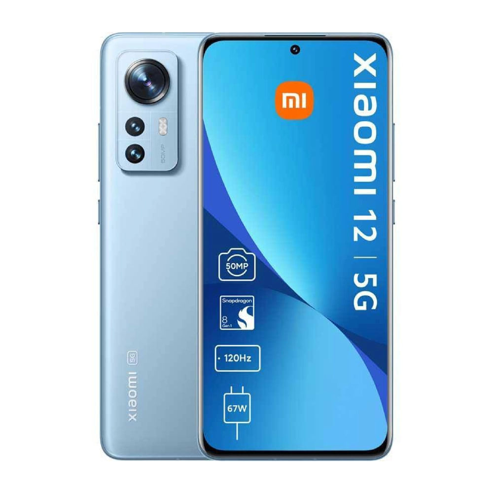 Xiaomi 12 5G 8GB Ram 256GB Azul