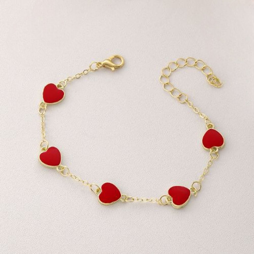 Pulsera Red Hearts Waterproof